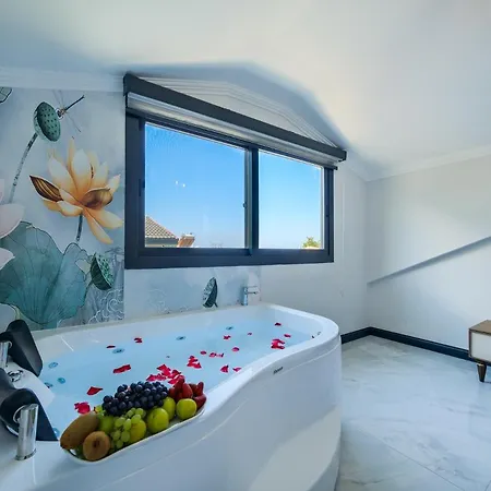 Lotus/ Oeluedeniz Isitmali Kapali Havuzlu Fethiye